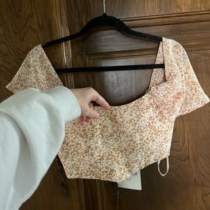 Selfie Leslie corset top size small with tags